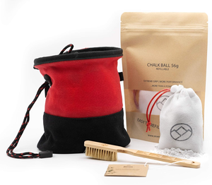 Bolsa y Cangurera para Tiza de Escalada, para Escalada en Roca y Boulder, con Práctica Cepillo - Product Image 1