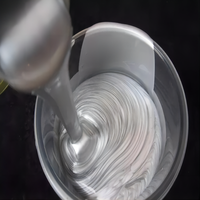 Pigment de chrome liquide de pâte d'aluminium d'effet de miroir pour la peinture de voiture