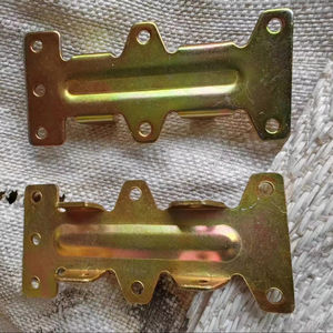 ส่วนประกอบโลหะแผ่นผสมชุบสังกะสีแบบกัลวาไนซ์ - ป้องกันการกัดกร่อนสำหรับระบบไฟส่องสว่างภายนอกและระบบปรับอากาศ - Product Image 1