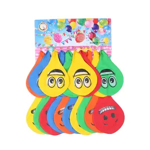 Wholesale Assorted latex balloons Card packing ballons for kids gam