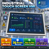 Écran tactile industriel HMI Mochuan 15,6'' avec programmation Modbus Ethernet, RS422, gestion des recettes pour l'automatisation industrielle