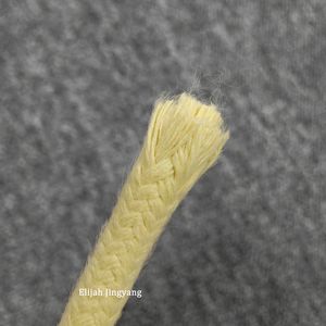 強力なオイル吸収ファイヤーダンス機器防火性能<span class=keywords><strong>3</strong></span>/8インチ10mmの長い耐用年数100% 純粋なケブラーロープを作る - Product Image 5