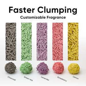 <span class=keywords><strong>Lettiera</strong></span> per Gatti OEM al Carbone di Legna e Tofu, <span class=keywords><strong>Lettiera</strong></span> Naturale in <span class=keywords><strong>Pellet</strong></span> con Carbone Attivo, Controllo Odori a Lunga Durata, Super Assorbente - Product Image 3