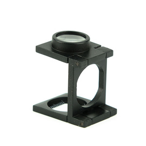 TH-9008A 8X Büyüteç Çift Lensli Tüm Metalik Kumaş Keten Test Cihazı Ölçüm Denetimi Lupa Büyüteç - Product Image 4