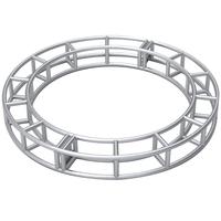 Igracelite - Sistema Modular Portátil de Iluminación para Escenarios, con Estructura Circular Curva de Aluminio Personalizada, para DJ, Bodas, Conciertos y Eventos