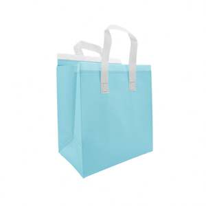 Bolsa Térmica Reutilizable Ecológica Personalizada, Bolsa de Comida para Llevar, Impresión de Logotipo Personalizado, Bolsas Reutilizables Reciclables - Product Image 2