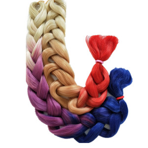 Pervado שיער 24-41 אינץ 100-165g ג 'מבו קולעת תוספות שיער סינטטי קולעת קובץ מצורף אפריקאי סרוגה צמות - Product Image 1