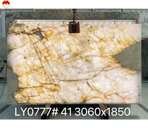 Brésil luxe grand cristal <span class=keywords><strong>pandora</strong></span> vert quartzite rétro-éclairé Patagonie dalle de granit pour mur et comptoir table en pierre lumi utilisant - Product Image 5