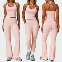 Vêtements de sport personnalisés de haute qualité, collants à séchage rapide, taille haute, grandes tailles, ensembles de sport, vêtements de yoga pour femmes