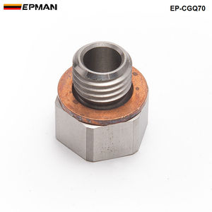 EPMAN M12x1.5 Außengewinde auf 1/8'' NPT Innengewinde Adapter für Ladedrucksensor, Öl- und Wassertemperatursensor EP-CGQ70 - Product Image 2