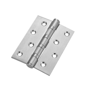 مفصلات أبواب ونوافذ مسطحة من الفولاذ المقاوم للصدأ مقاس 4 بوصات، مخصصة من موردي الأجهزة، بإغلاق ناعم وصامت، بسمك 3 مم - Product Image 1