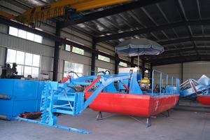 Broyeur de <span class=keywords><strong>roseaux</strong></span> à longues racines, de nénuphar et de jacinthes d'eau, bateau de récolte lacustre, machine de nettoyage de l'eau douce - Product Image 5