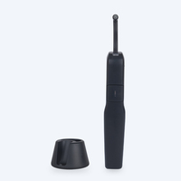 Détartreur ultrasonique de qualité supérieure, quatre têtes, étanche, base de rangement universelle, appareil électrique sans fil en plastique