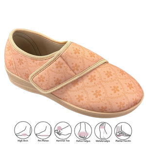 Chaussures de podologie ajustables à scratch <span class=keywords><strong>pour</strong></span> un confort optimal, idéales <span class=keywords><strong>pour</strong></span> les pieds diabétiques, les pieds enflés et les hallux valgus - Product Image 1