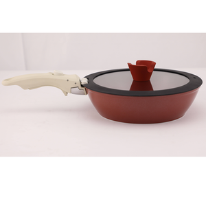 Juego de Utensilios de Cocina de Inducción Antiadherentes de <span class=keywords><strong>Aluminio</strong></span> <span class=keywords><strong>Forjado</strong></span> con Mango Desmontable para Sartén - Product Image 4