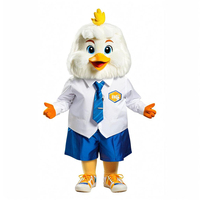 Costume de mascotte gonflable Shengye personnalisé, super doux, en peluche, en forme de coq/poulet, pour adultes unisexes, tailles sur mesure, publicité extérieure