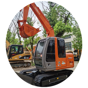 ฮิตาชิรถขุดดิน ZX70ตีนตะขาบ7Ton มือสองแบริ่งปั๊มเกียร์เครื่องยนต์แบบญี่ปุ่น - Product Image 1