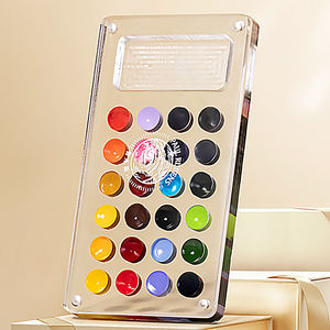 Offre Spéciale Rubens – Kit d'Art Portable de Haute Qualité avec Mini Panneaux Acryliques et Peintures Aquarelles Solides 12/24 Couleurs - Product Image 1