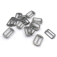 Boucle d'échelle en alliage de zinc personnalisée en gros d'usine Boucle de sangle de sac réglable en métal allié