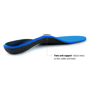 SINCE Meredakan Nyeri Plantar Fasciitis Kaki Rata Penyangga Lengkung Tinggi Sol Sepatu EVA Orthotics Insoles - Product Image 3