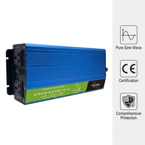 Invertisseur 12V 24V vers 110V 220V à onde sinusoïdale pure hors réseau 300W 500W 1000W 2000W 3000W 5000W pour énergie solaire AC - Product Image 1