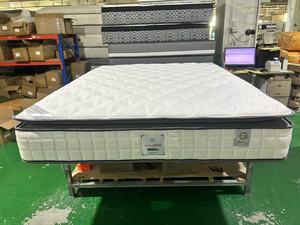 उच्च घनत्व गुणवत्ता हाइब्रिड आर्थोपेडिक फोम जेब वसंत संकुचित गद्दे बिस्तर - Product Image 6