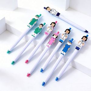 Creative Promotional Plastic Ballpoint <b>Pen</b> Wholesale Slim Signature <b>Pens</b> with Custom logo Hospitals and Doctors <b>Pen</b> for Event - Product Image 4