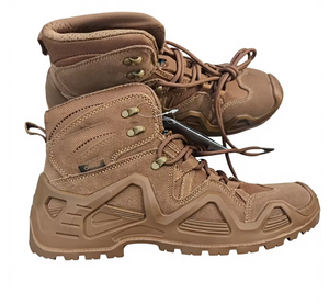 DF26 0626 Coyote <b>Brown</b> Tactical Hiking <b>Boots</b> Suede Waterproof Outdoor All Seasons Tan High Top <b>Lace</b> Up Men <b>Boot</b> hiking shoes - Product Image 1