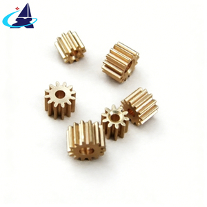 Gear Spur Kuningan Presisi Tinggi HYX - OEM/ODM untuk Transmisi Motor Listrik/Mainan/Printer 3D - Product Image 4
