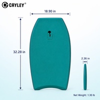 Bodyboard léger avec surface XPE, noyau EPS, fond HDPE, planche à ondes pour sports nautiques, bodyboard pour la plage et la mer