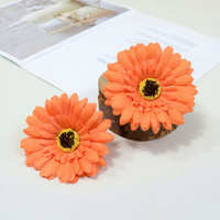 Kepala Bunga Gerbera Sutra Buatan Dekorasi Bunga Buatan DIY Rangkaian Bunga Pernikahan Dekorasi Rumah Alat Peraga Foto