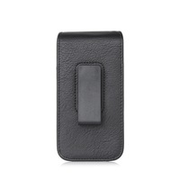 Étui de taille universel en cuir à rabat pour hommes avec clip de ceinture pour iPhone Étuis de téléphone portable