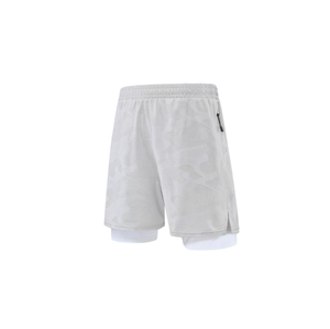 Pantalones Cortos de Secado Rápido con Camuflaje para Deportes y Fitness, Pantalones de Cinco Cuartos Elásticos y Antideslumbrantes para Exteriores - Product Image 6