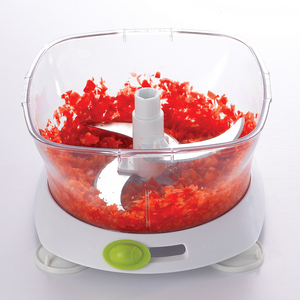 Nueva llegada de alta calidad Abs espiral verde manualmente cebolla picada hogar cortador de verduras - Product Image 5