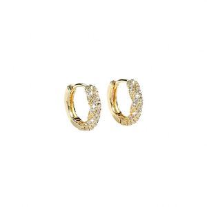 Fashion flower butterfly Four-leaf earrings Reliable Tiered Pricing Policy Hand Set Stones 18k Gold Plated Color Mixed wholesale - Product Image 5