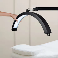 Lampe LED demi-lune 30W à intensité variable, idéale pour le nail art, les extensions de cils, le maquillage, les tatouages et les soins de la peau – Meilleure vente