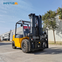 Chariot élévateur IMPETUS certifié CE ISO, 3 tonnes, 7 tonnes, 6 tonnes, 4 tonnes, 5 tonnes, chariots élévateurs diesel avec moteur japonais EPA Euro 5