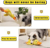 Nouveau design Jouet interactif pour chien en peluche et corde, jouet à mâcher couineur pour chiot et chien en période de dentition