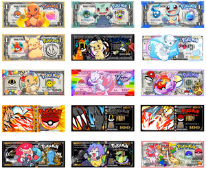 YZ أحدث إصدار محدود من Distributeur Automatique De Cartes بالجملة مروحة الفن Pokemoned Etb عرض الحالات الاكريليك تصميم الدولار - Product Image 3