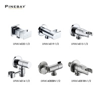 PINEBAY OEM Toilette Salle De Bains Bidet Accessoires Durable Prix Usine Salle De Bains Accessoire En Acier Inoxydable 304 Valve D'angle