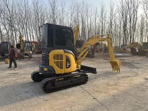 Mini pelle Komatsu PC30 & PC35 d'occasion à bas prix Modèle de cabine fermée à vendre - Product Image 4