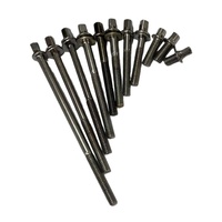 Tiges de tension de tambour chromées de haute qualité M5/M6, vis universelles, accessoires de quincaillerie durables pour batterie standard
