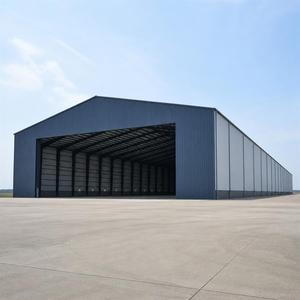 SUNRISE Bâtiment Métallique Préfabriqué, Structure en Acier, pour Entrepôt, Usine Industrielle, Hangar à Grande Portée, Grange Agricole, Galvanisé - Product Image 1