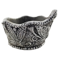 Vente en gros chine nouveau pot de fleurs couronne style européen jardin plante verte couleur marron style romain pot de fleurs