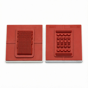 Molde de estampado en caliente de silicona personalizado de fábrica para piezas de plástico inyectado, troquel de impresión de lámina metálica para superficies plásticas - Product Image 4