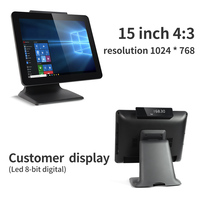 GTCODESTAR All In One Pos Systems Caisse enregistreuse Machine de paiement pour supermarché avec Qr Scanner Tiroir-caisse Imprimante thermique