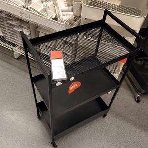 Modern Simple SPA Beauty Nail Trolley Rolling <b>Cart</b> with Removable Pantry Rack Metal Storage Shelf for Beauty Rolling Trolley - Product Image 6