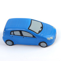 Jouet musical à pression en PU, modèle de voiture de dessin animé, mignon, mini, jouet éducatif pour l'éveil des enfants, modèle V547, utilisation intérieure, pour tout âge