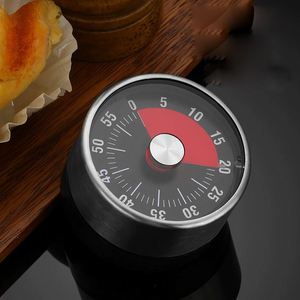 Nuevo temporizador <span class=keywords><strong>Visual</strong></span> multifunción de acero inoxidable, herramienta de alarma de 60 minutos, temporizador de cocina sin batería, reloj giratorio magnético - Product Image 2