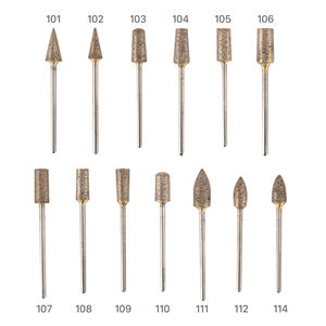 Alat Rotary Gerinda berlian disinter penuh laboratorium gigi untuk logam - Product Image 4